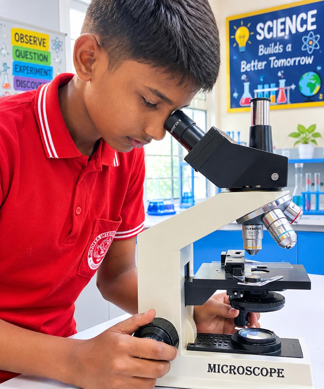 Science Laboratories at Microtek International School