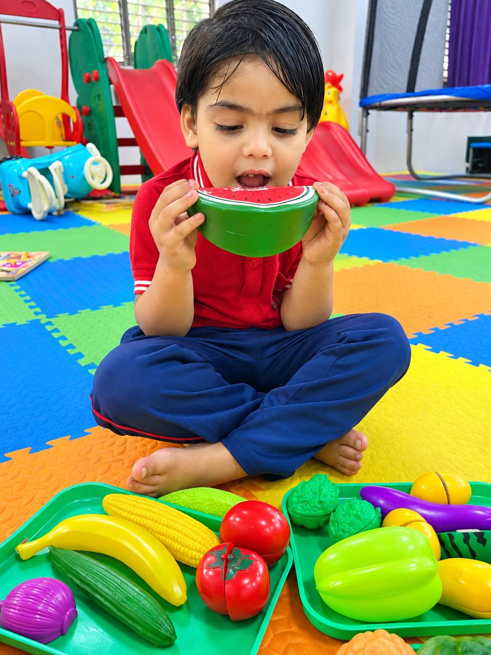 Kids Play Zone at Microtek International School